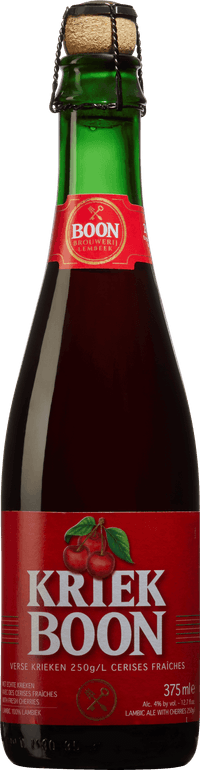 Boon Kriek Lambic by N.V. Brouwerij, beer label