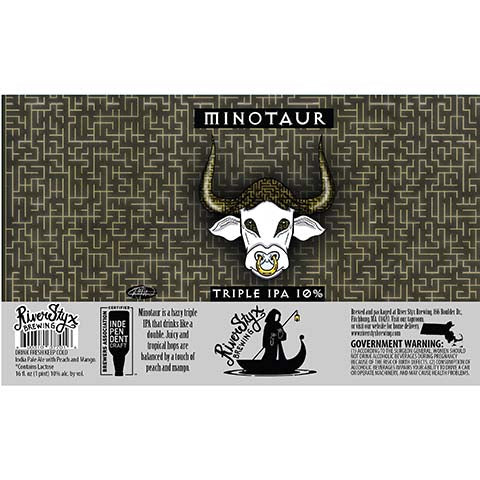 River Styx Minotaur TIPA by River Styx Brewing, beer label