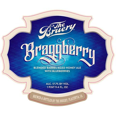 Bruery Braggberry Blended Barrel Aged Honey by The Bruery, beer label