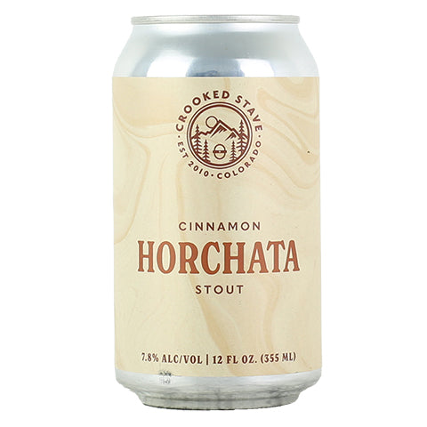Crooked Stave Cinnamon Horchata Stout by Crooked Stave Artisan Beer Project, beer label