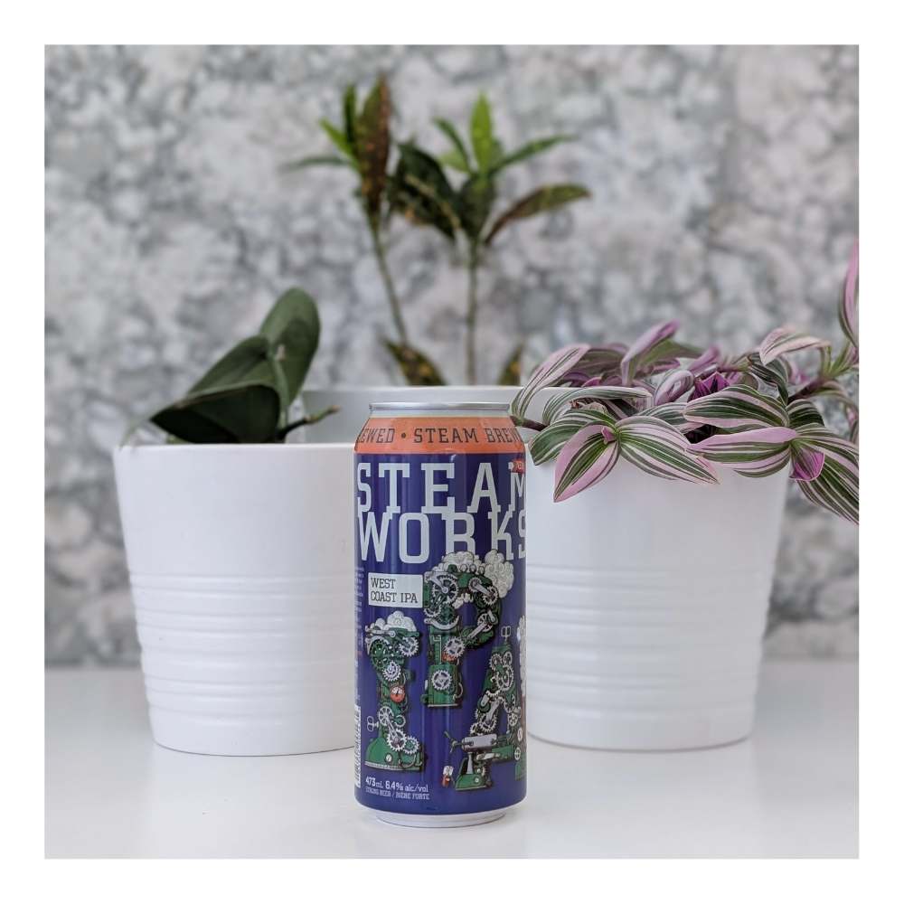 West Coast IPA by Steamworks Brewery - Brewpub, beer label