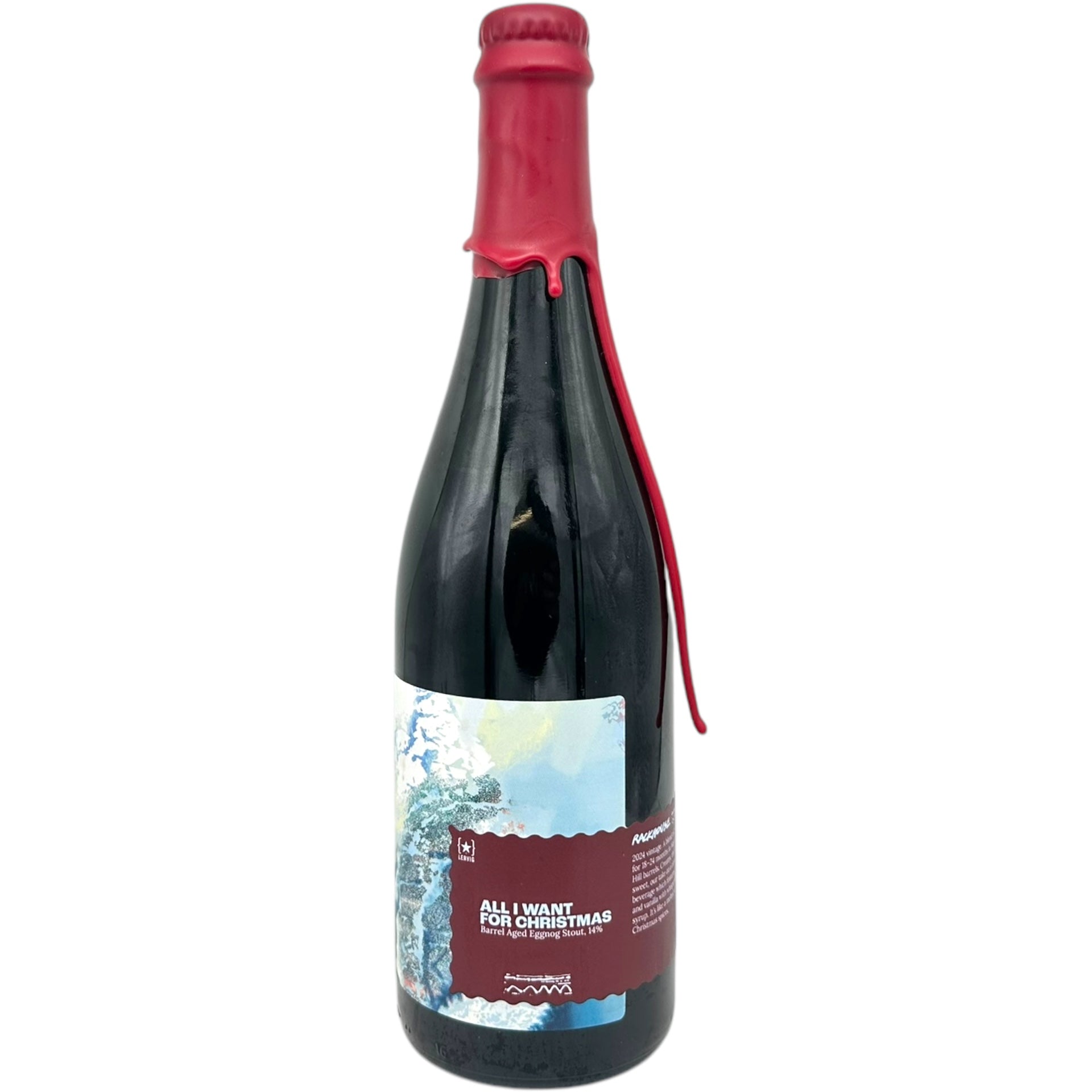 Lervig All I Want For Christmas 2024 By Rackhouse by LERVIG, beer label