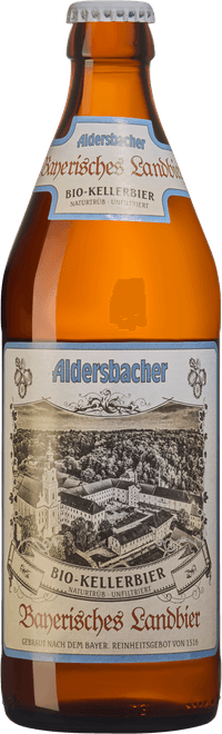 Aldersbacher Bio Kellerbier by Brauerei Aldersbach, beer label