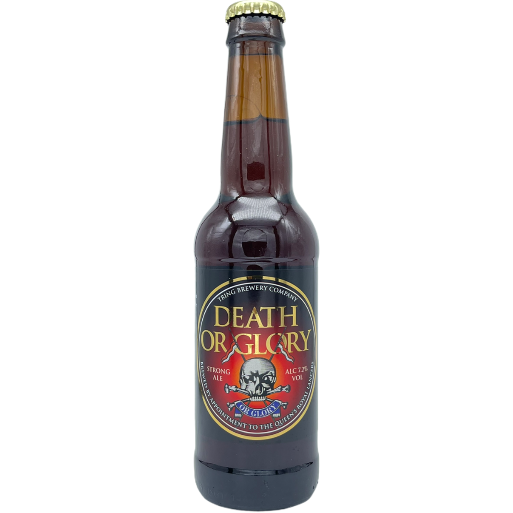 Tring Brewery Death or Glory by Tring Brewery, beer label