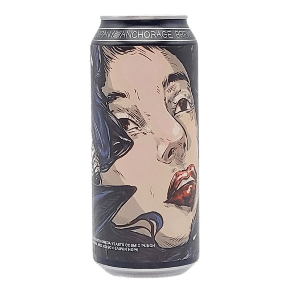 Overwhelmed Double IPA by Anchorage Brewing, beer label