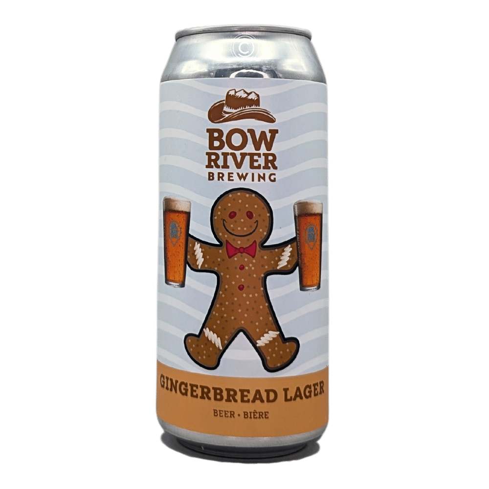 Gingerbread Lager by Bow River Brewing, beer label