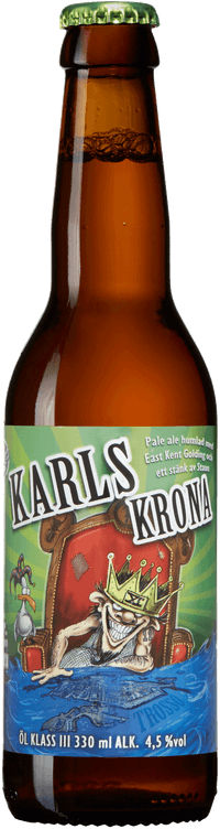 Karls Krona by Bryggerifabriken, beer label