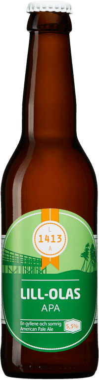 Lill-Olas APA by 1413 Bryggkultur, beer label