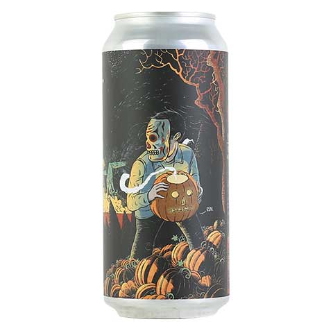 Abomination Forbidden Pumpkin IPA by Abomination Brewing Company, beer label