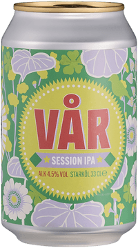 Södra Maltfabriken Vår Session IPA by Södra Maltfabriken Brewery, beer label