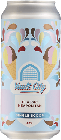 Vault City Classic Neapolitan Single Scoop by Vault City Brewing Ltd., beer label