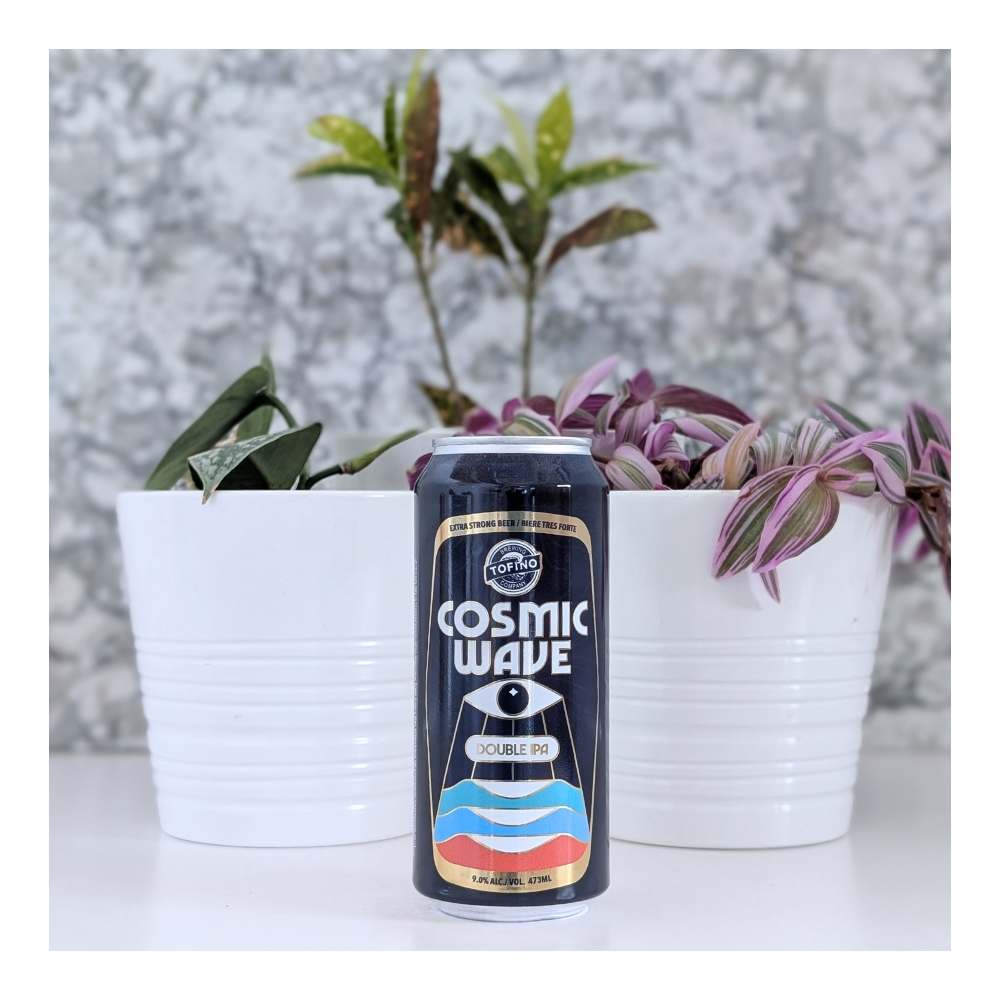 Cosmic Wave Double IPA by Tofino Brewing Co., beer label