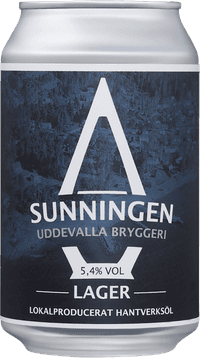 Sunningen by Uddevalla Bryggeri, beer label