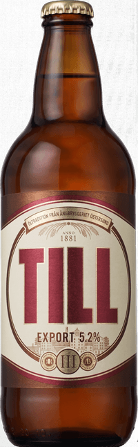 Till Export by Carlsberg Sverige AB, beer label
