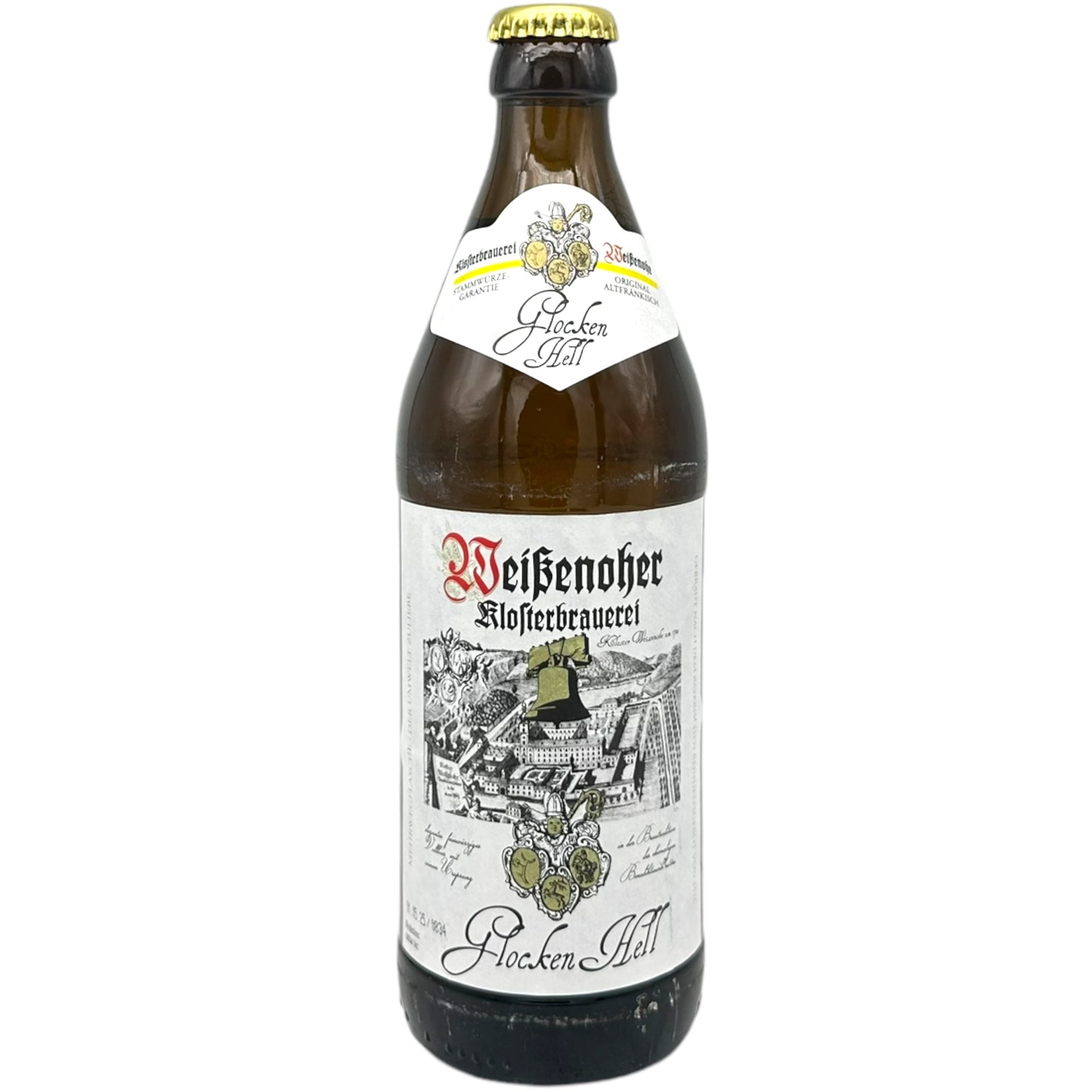 Klosterbrauerei Weissenohe Glocken Hell by Klosterbrauerei Weissenohe, beer label