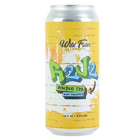 Wild Fields R2J2 Double IPA by Wild Fields Brewhouse, beer label