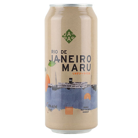 Japas Rio de Janeiro Maru Double Hazy IPA by Japas Cervejaria, beer label