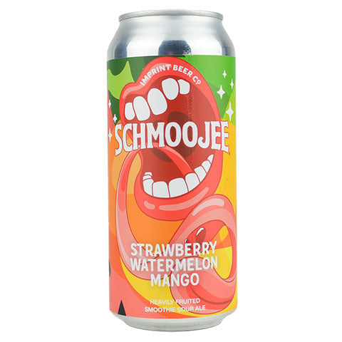 Imprint Schmoojee Strawberry Watermelon Mango Sour by Imprint Beer Company, beer label