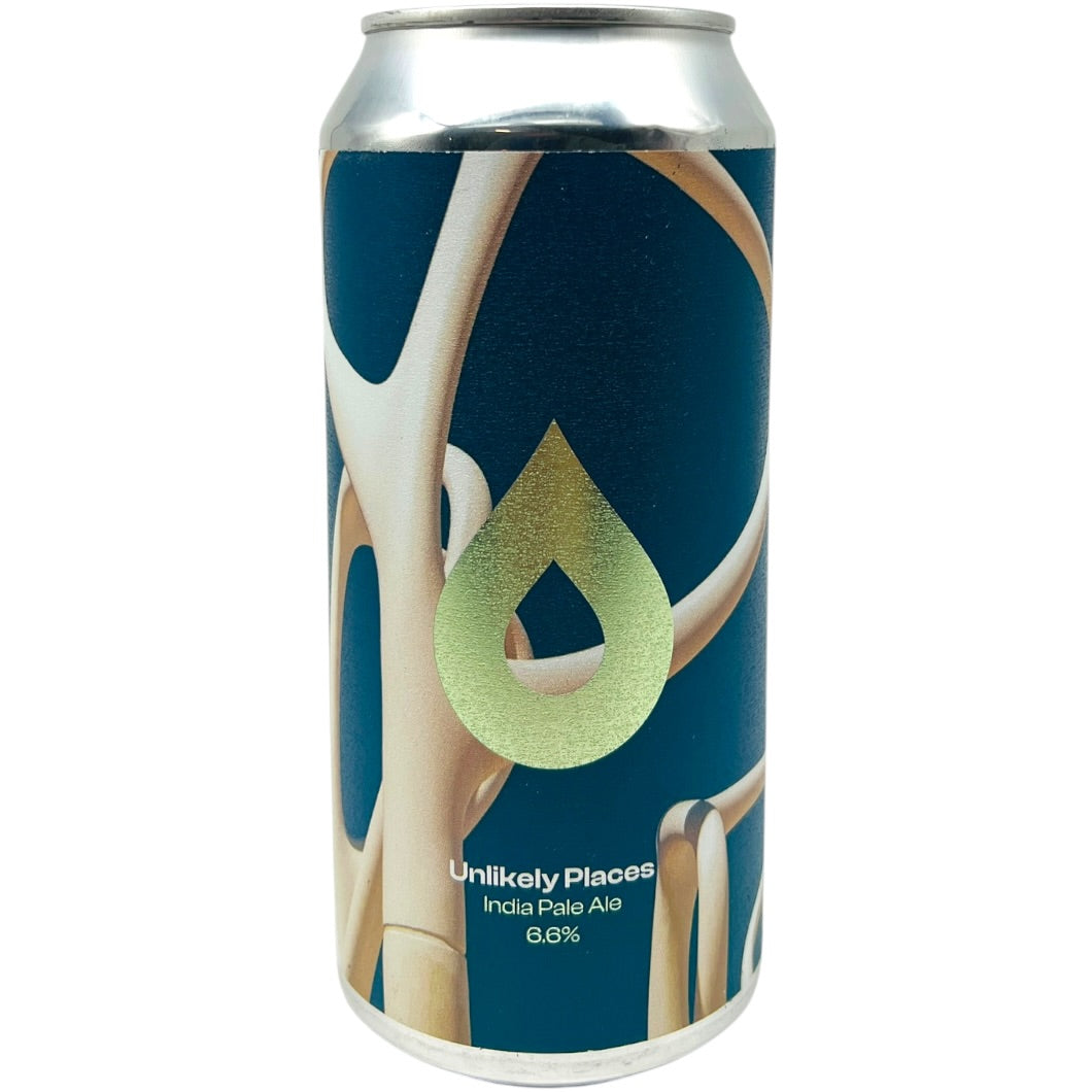 Polly's Unlikely Places by Polly's Brew Co, beer label