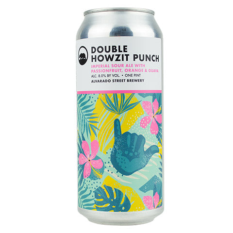 Alvarado Street Double Howzit Punch Sour by Alvarado Street Brewery, beer label