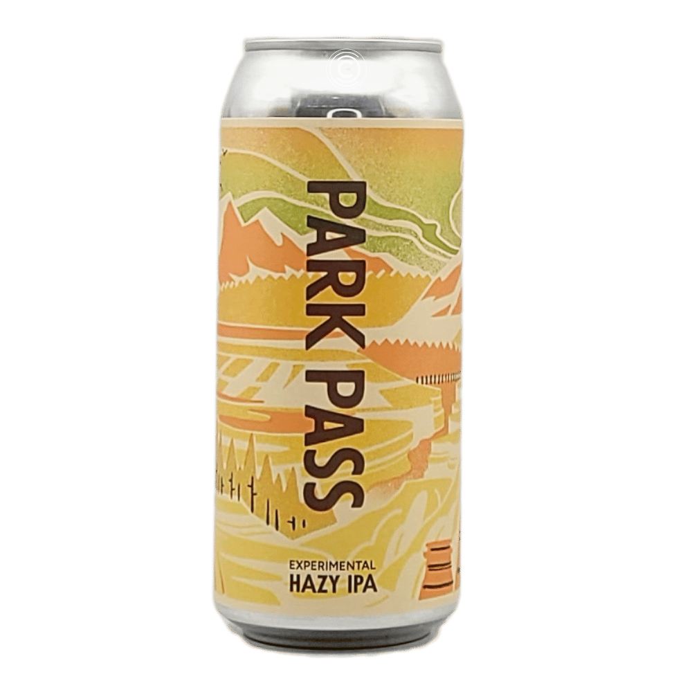 Park Pass 002 Hazy IPA by Born Brewing Co., beer label