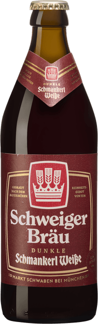 Schweiger Schmankerl Weiße Dunkel by Privatbrauerei Schweiger GmbH & Co, KG, beer label