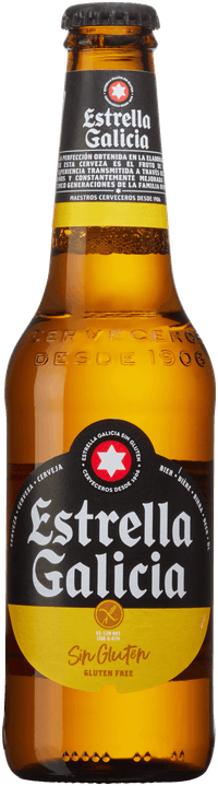 Estrella Galicia Glutenfri by Hijos De Rivera S.A.U., beer label