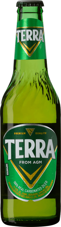 Terra by HITEJINRO CO, beer label