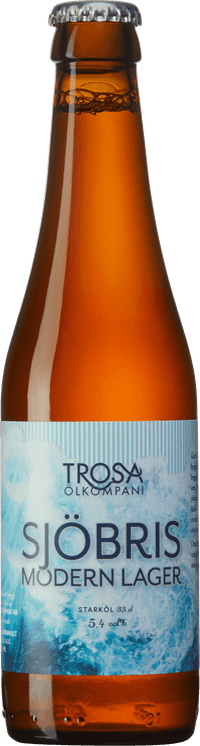 Sjöbris Lager by Trosa Ölkompani, beer label