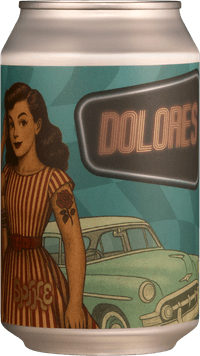 Dolores by Spike Brewery, beer label