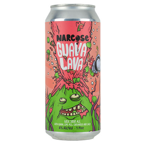 Narcose Guava Lava Sour by Cervejaria Narcose, beer label