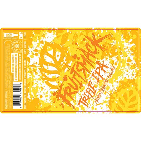 Lupulin Fruitsmack TIPA - Mango, Pineapple, Coconut by Lupulin Brewing, beer label