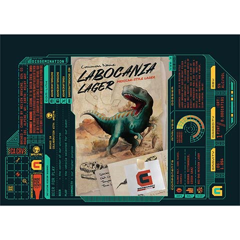 Melvin Labocania Lager by Melvin Brewing, beer label