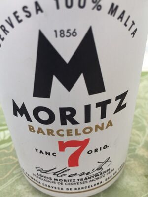 Beer Moritz by Moritz, beer label