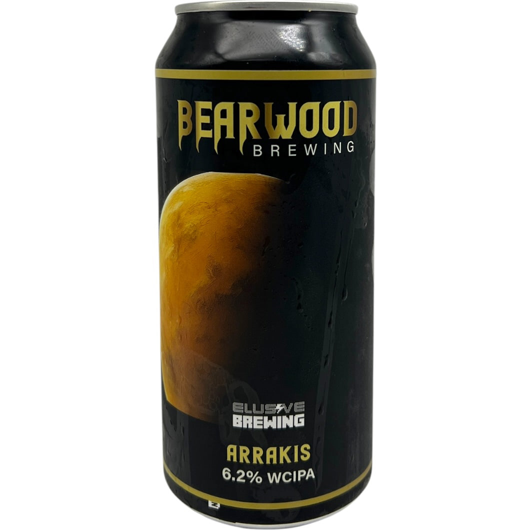 Bearwood x Elusive Arrakis by Bearwood, beer label