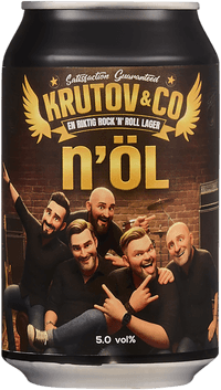 Krutov & Co n'öl by Kurjovikens Bryggeri, beer label