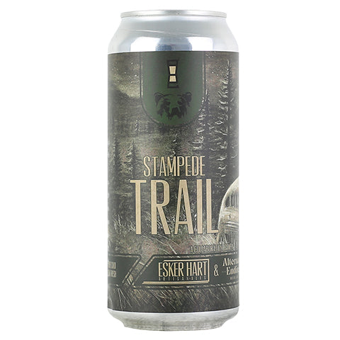 Esker Hart Stampede Trail Porter by Esker Hart Artisan Ales, beer label