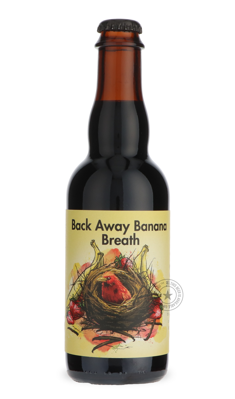 Back Away Banana Breath / Horus Aged Ales by Cellarmaker Brewing Company, beer label