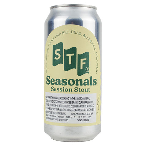 Simple Things Session Stout by Simple Things Fermentations, beer label