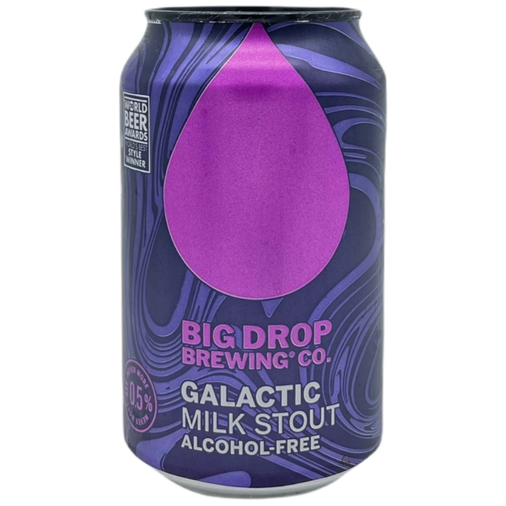 Big Drop Galactic (Milk Stout) by Big Drop Brewing Co, beer label