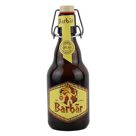Brasserie Barbar Blonde by Brasserie Lefebvre, beer label