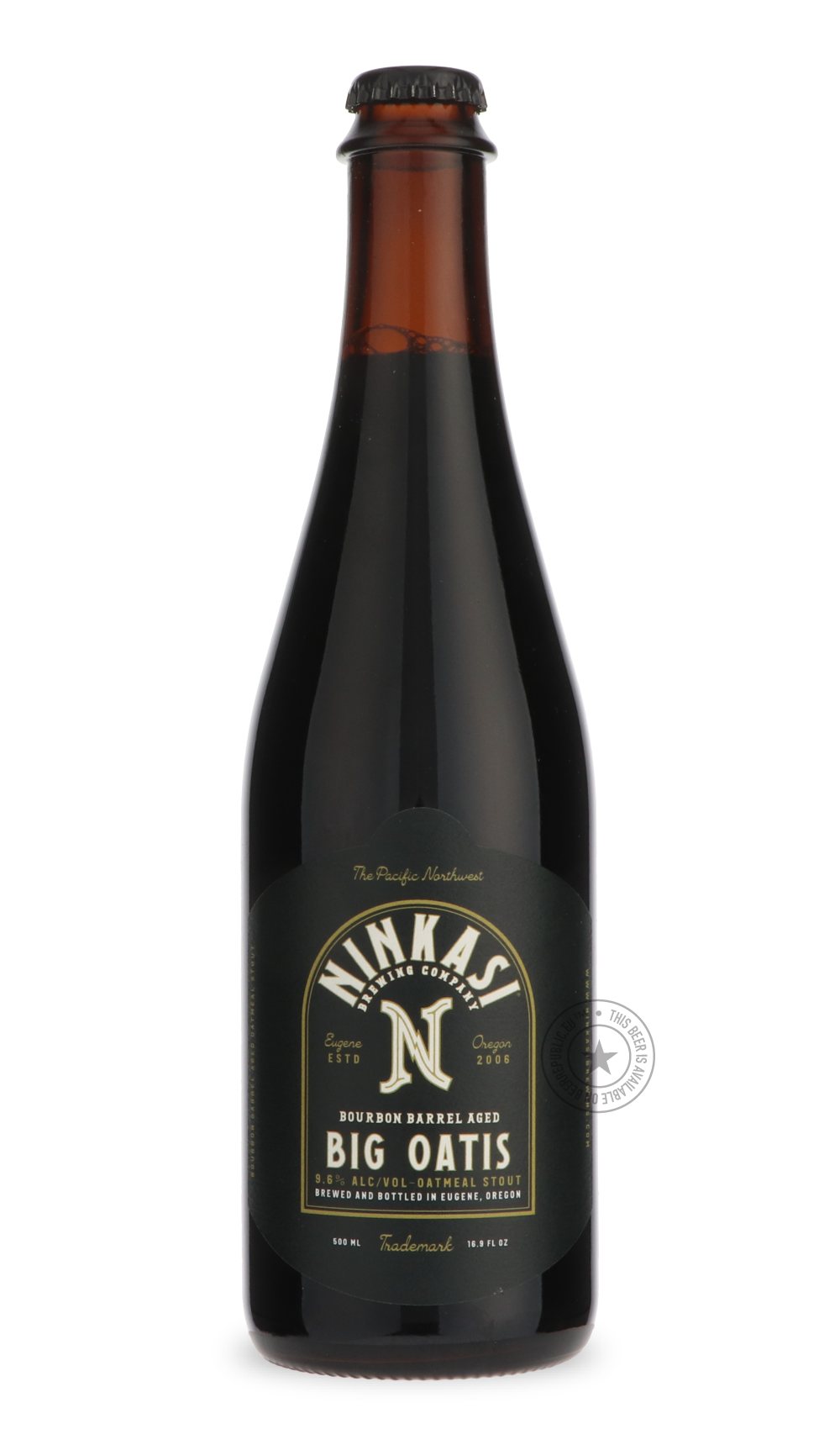 Big Oatis (Bourbon Barrel-Aged) by Ninkasi Brewing Company, beer label