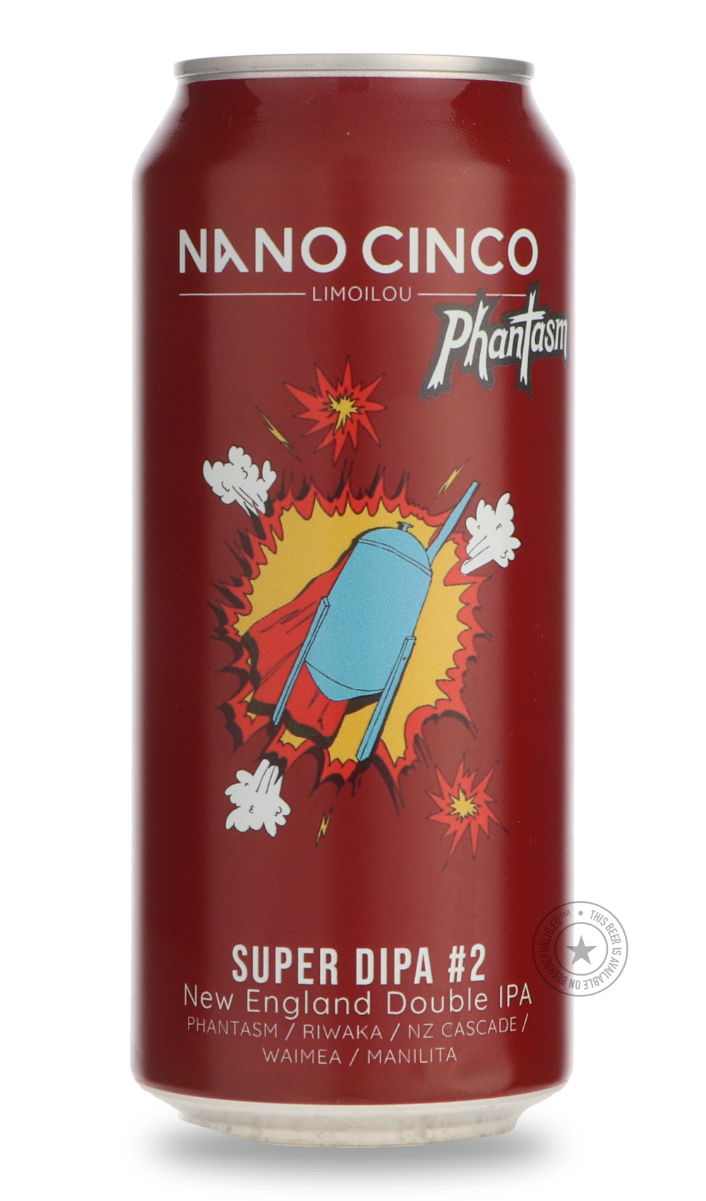 Super DIPA #2 by Nano Cinco, beer label