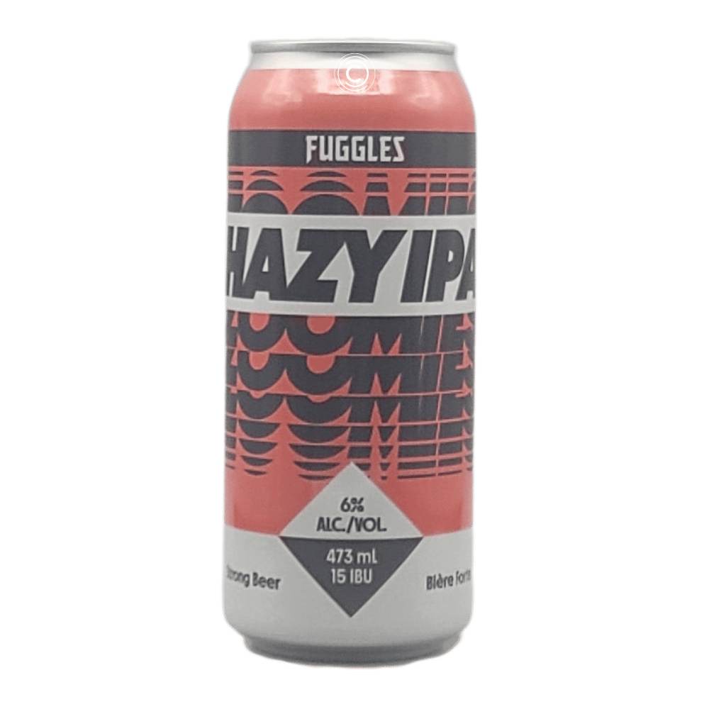 Zoomies Hazy IPA by Fuggles Beer Co., beer label