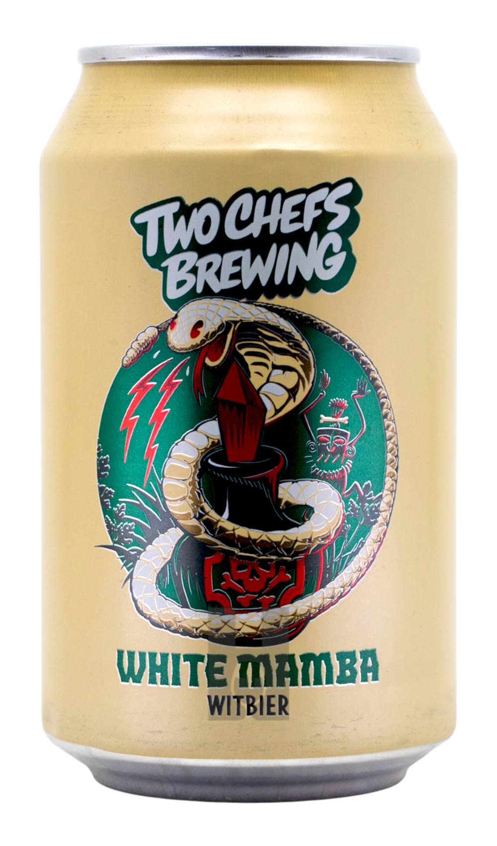 Two Chefs White Mamba by Two Chefs Brewing, beer label