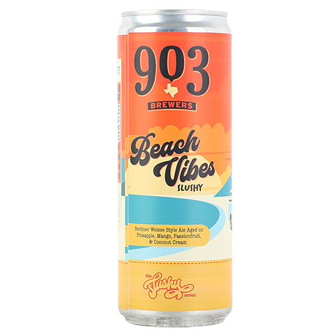 903 Brewers Beach Vibes Berliner Weisse Ale by 903 Brewers, beer label