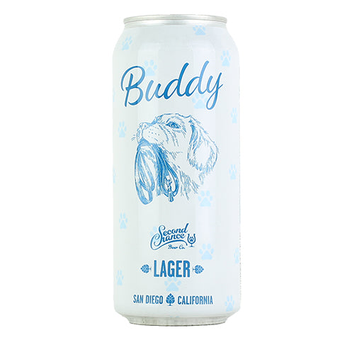 Second Chance Buddy Lager by Second Chance Beer Company, beer label