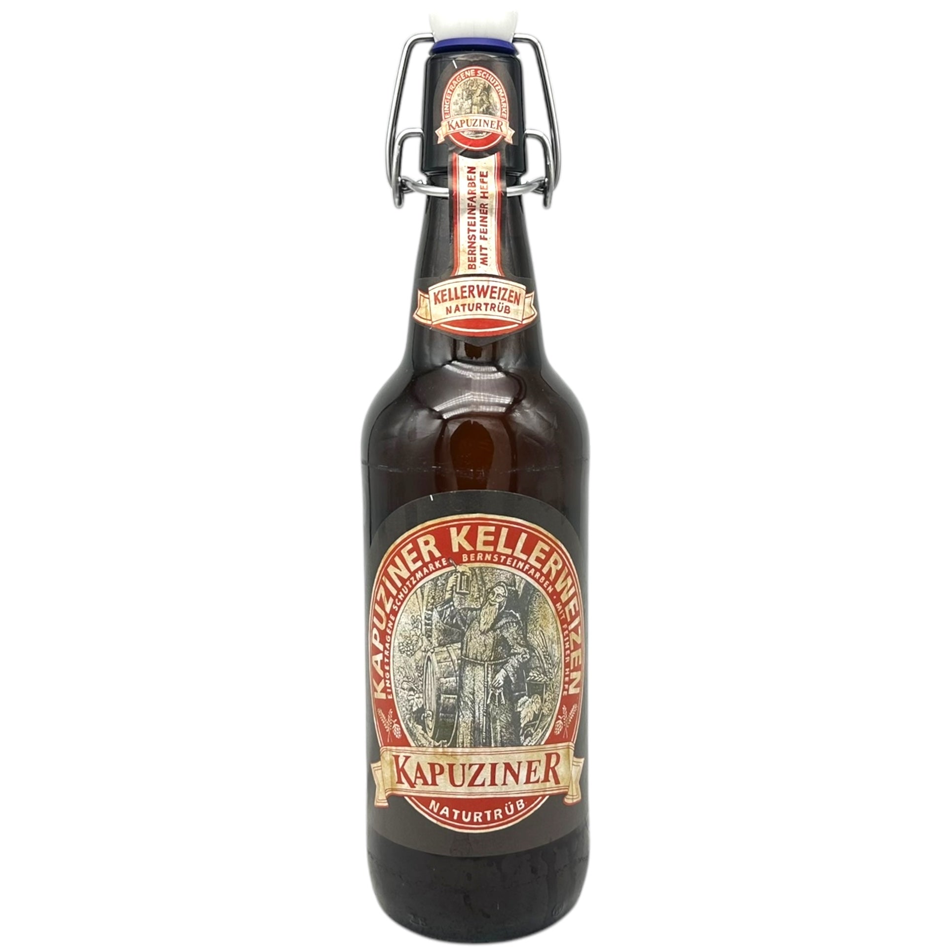 Kulmbacher Brauerei Kapuziner Kellerweizen by Kulmbacher Brauerei, beer label
