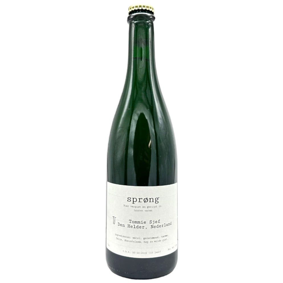 Tommie Sjef Sprøng by Tommie Sjef, beer label