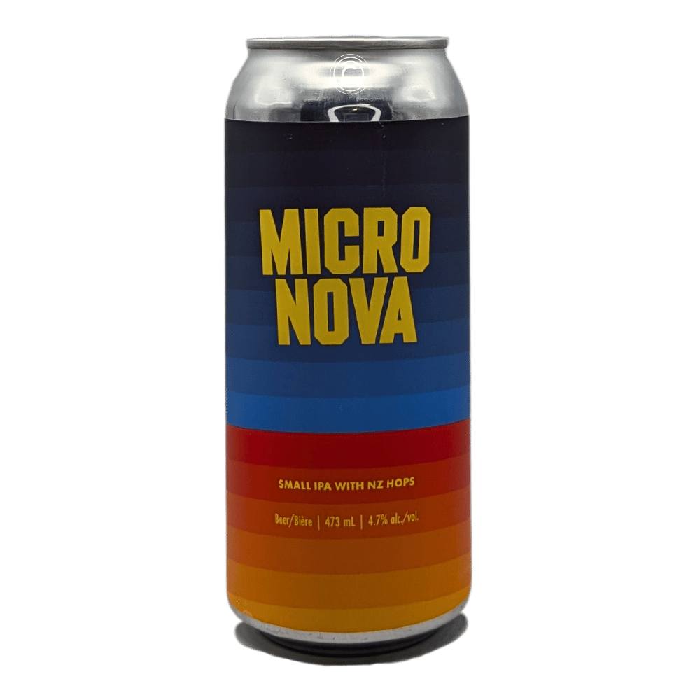 Micronova Small IPA by Cabin Brewing Company, beer label